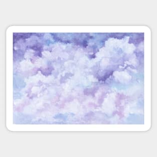 Romantic Sky and Clouds Sticker